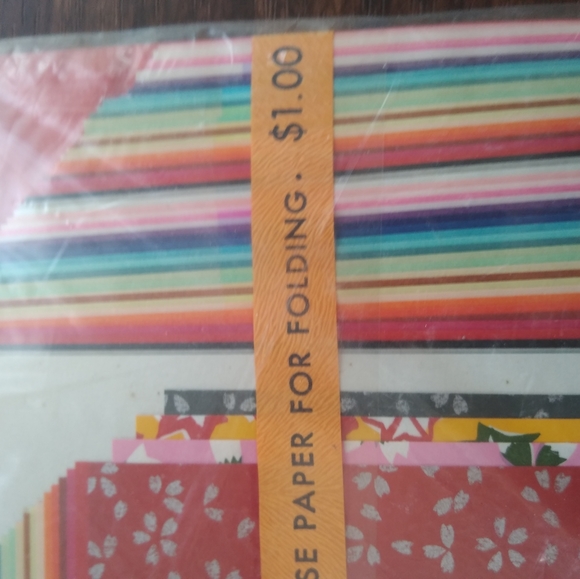 NIP Vintage Rare Origami Folding Paper - Picture 3 of 7